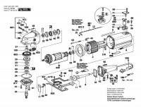 Bosch 0 601 332 441 Angle Grinder 110 V / GB Spare Parts